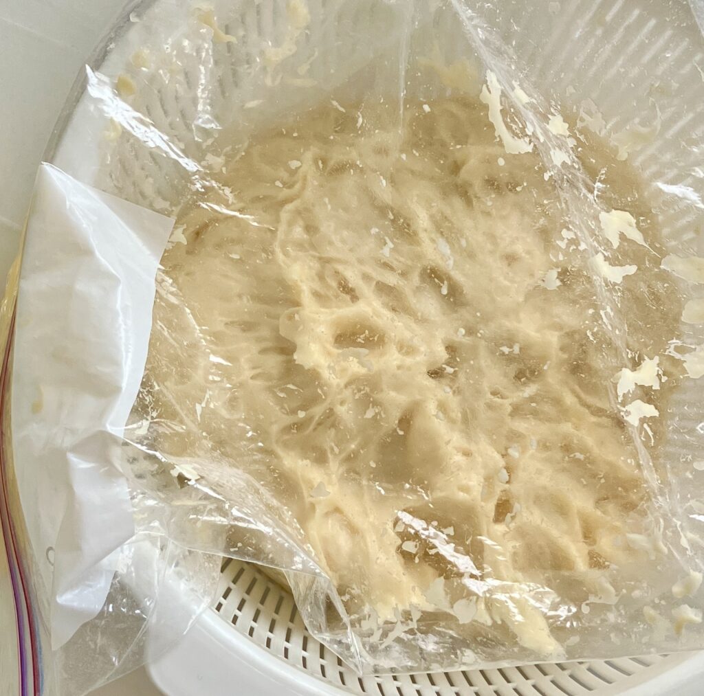 パンの一次発酵