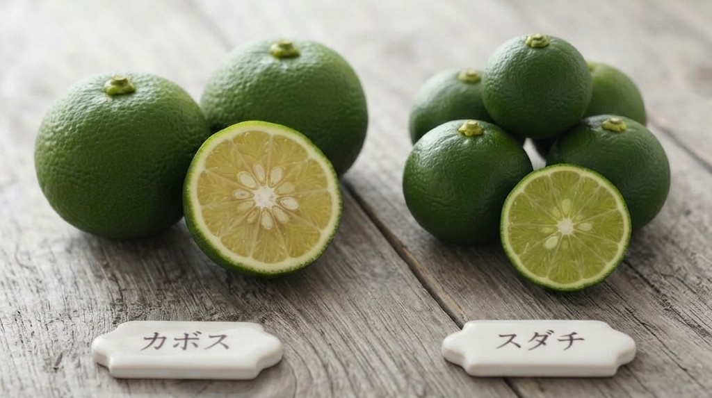 かぼすとすだちの違い