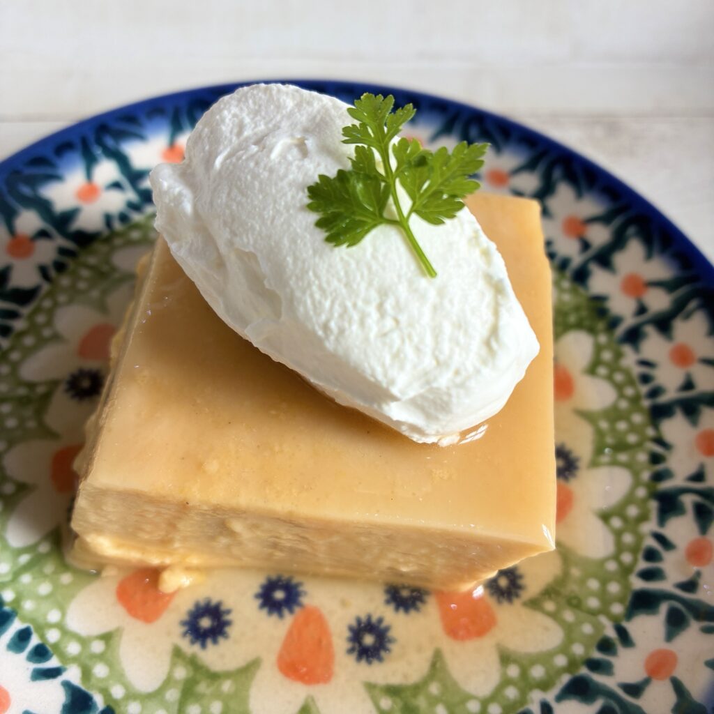 かぼちゃプリン